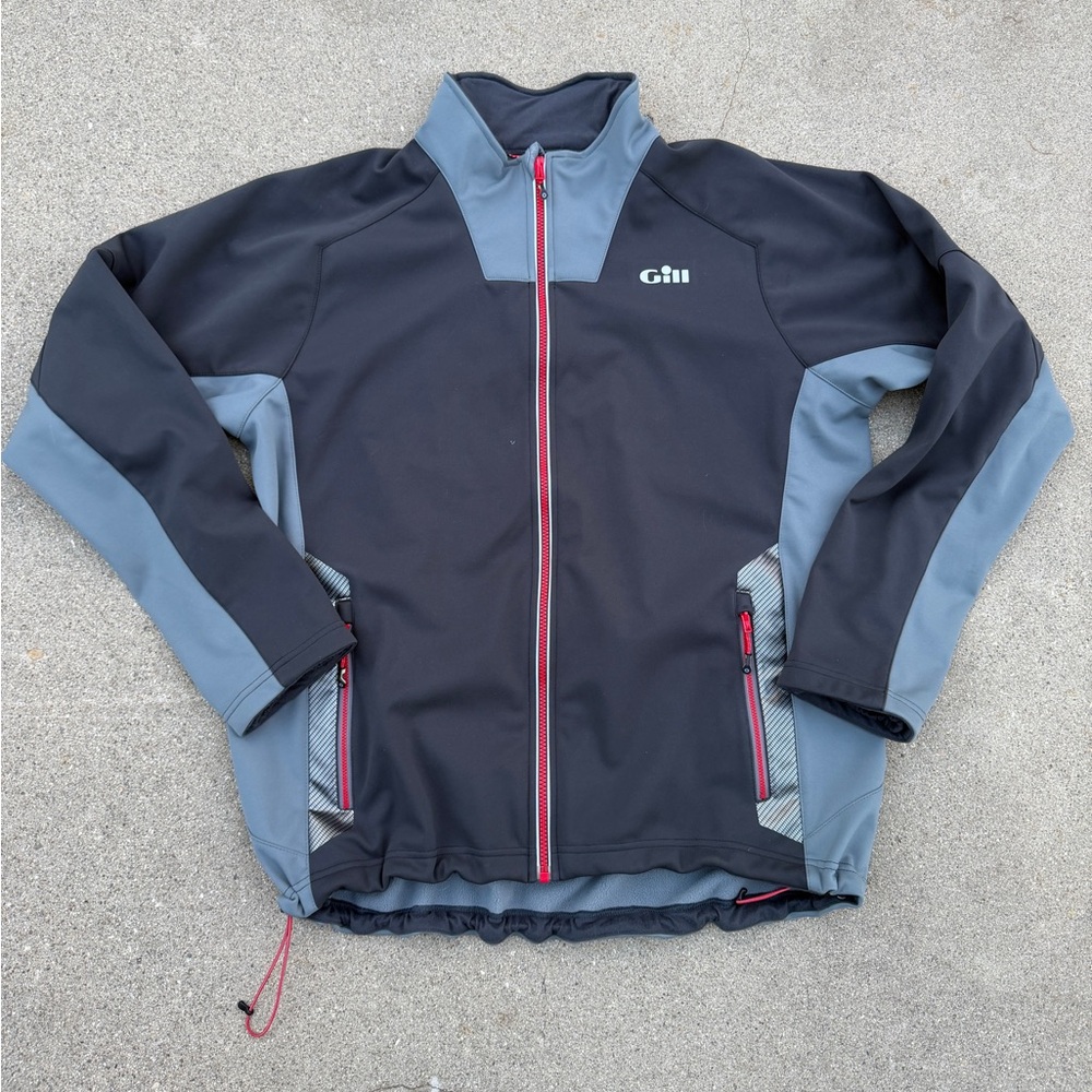 Gill Men's Black & Gray Performance Jacket